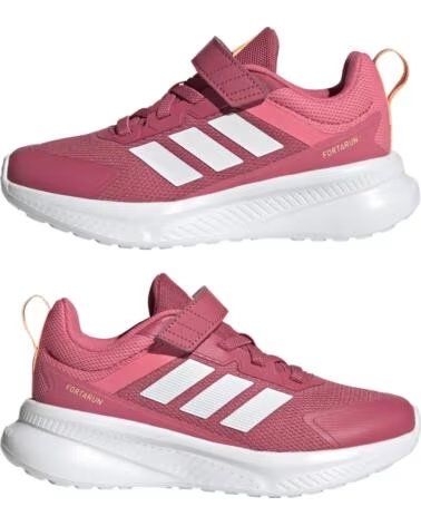 ADIDAS BASKETS FILLE ROSA