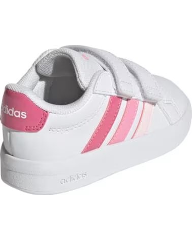 ADIDAS CHAUSSURES DE SPORT FILLE KJ4372 FTWWHT-PNKFUS-BLIPNK