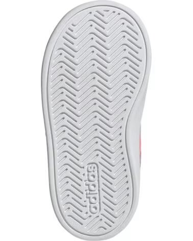 ADIDAS CHAUSSURES DE SPORT FILLE KJ4372 FTWWHT-PNKFUS-BLIPNK