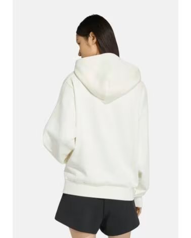 ADIDAS SUDADERA CON CAPUCHA MUJER BLANCO
