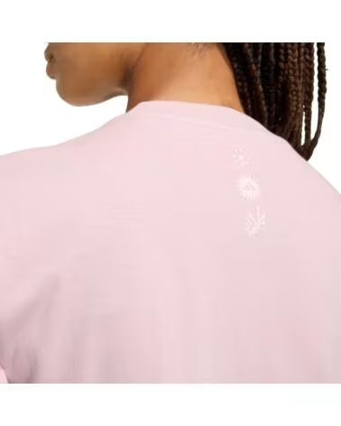 ADIDAS CAMISETA MANGA CORTA MUJER MORADO