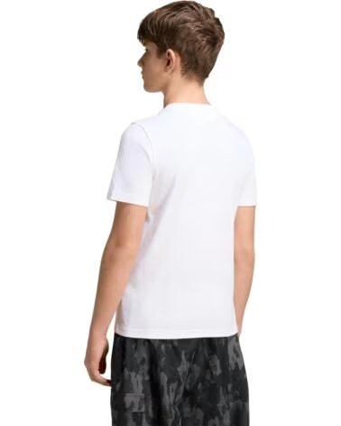 ADIDAS CAMISETA MANGA CORTA NIÑO BLANCO