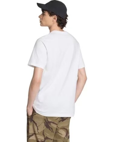 CAMISETA MANGA CORTA ADIDAS ESTAMPADO LOGO BLANCO