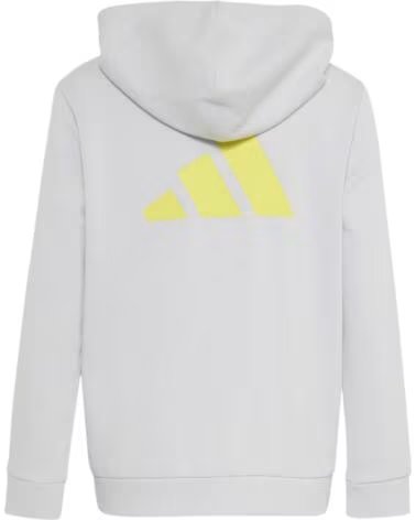 ADIDAS ABRIGO CON CAPUCHA PARA NIÑOS GRIS