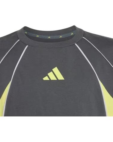 ADIDAS CAMISETA MANGA CORTA NIÑO GRIS
