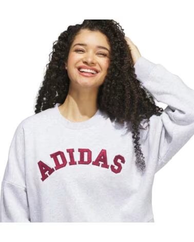 SUDADERA ADIDAS DE MUJER GRIS