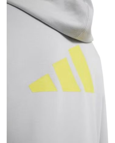 ADIDAS ABRIGO CON CAPUCHA PARA NIÑOS GRIS