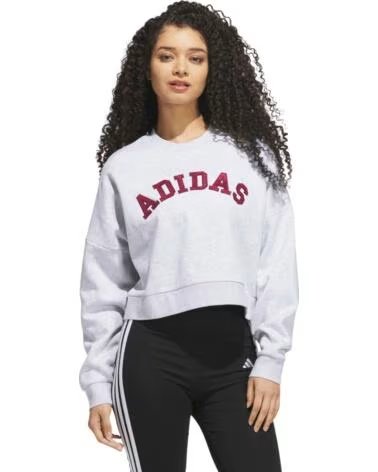 SUDADERA ADIDAS DE MUJER GRIS