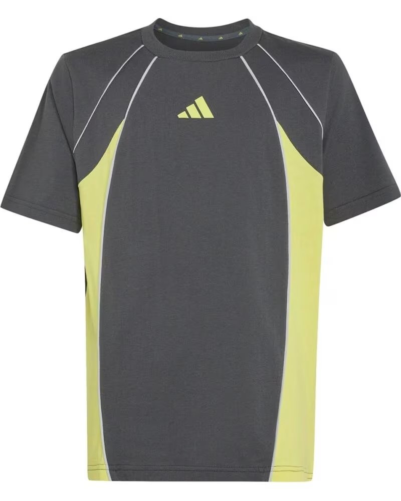 ADIDAS CAMISETA MANGA CORTA NIÑO GRIS