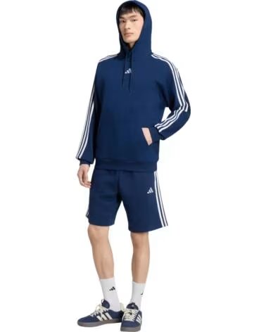 SUDADERA CON CAPUCHA ADIDAS PARA HOMBRE AZUL