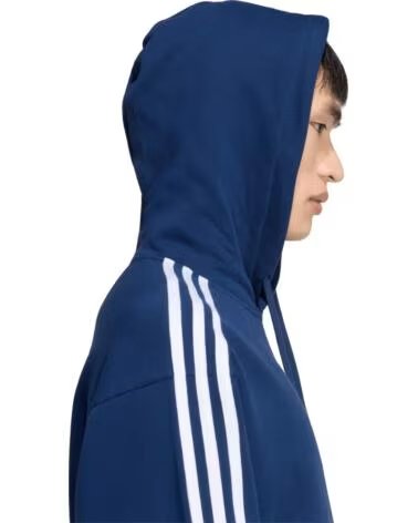 SUDADERA CON CAPUCHA ADIDAS PARA HOMBRE AZUL