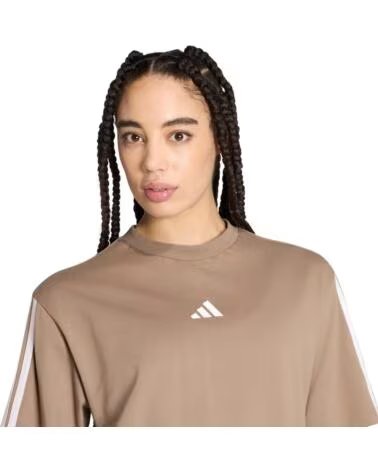 ADIDAS CAMISETA MANGA CORTA MUJER BEIGE