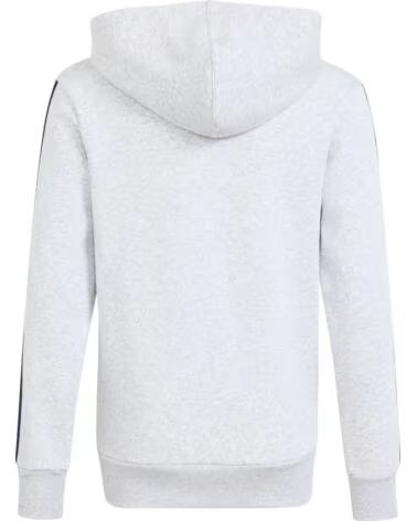 ADIDAS SUDADERA CON CAPUCHA Y CREMALLERA INFANTIL GRIS