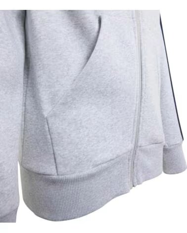 ADIDAS SUDADERA CON CAPUCHA Y CREMALLERA INFANTIL GRIS