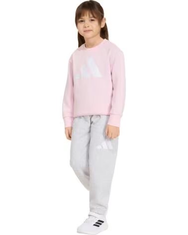 ADIDAS CONJUNTO NIÑA ROSA