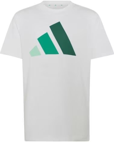 ADIDAS T-SHIRT MANICA CORTA BAMBINO BLANCO