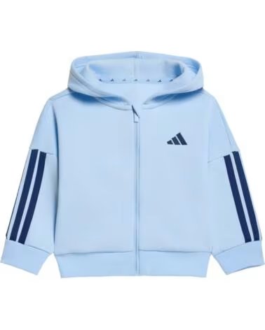 ADIDAS CONJUNTO INFANTIL CON CAPUCHA Y PANTALÓN AZUL
