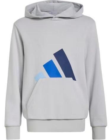 ADIDAS SUDADERA CON CAPUCHA JUNIOR GRIS