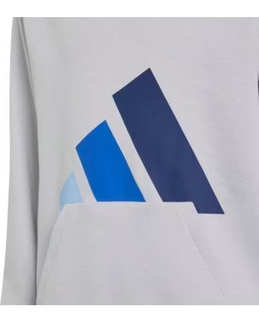 ADIDAS SUDADERA CON CAPUCHA JUNIOR GRIS