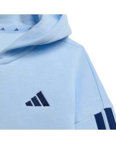 ADIDAS CONJUNTO INFANTIL CON CAPUCHA Y PANTALÓN AZUL