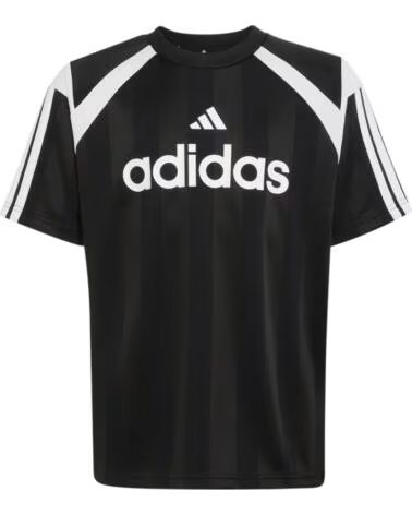 ADIDAS CAMISETA MANGA CORTA NIÑO NEGRO