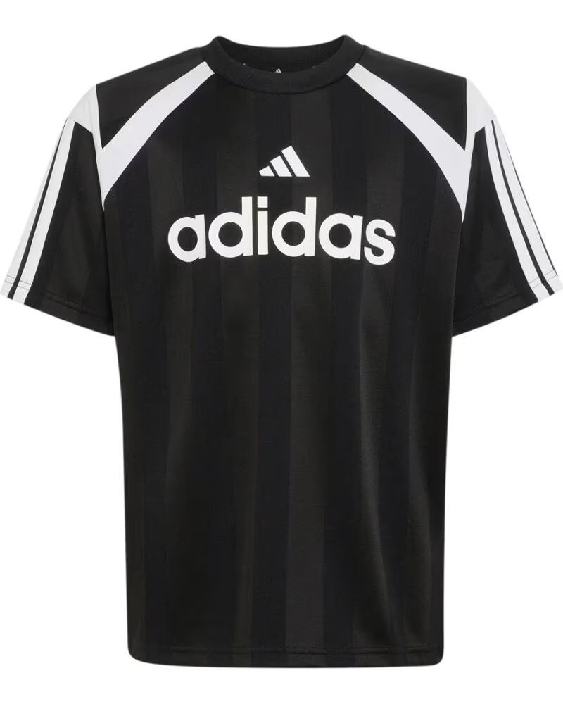 ADIDAS CAMISETA MANGA CORTA NIÑO NEGRO