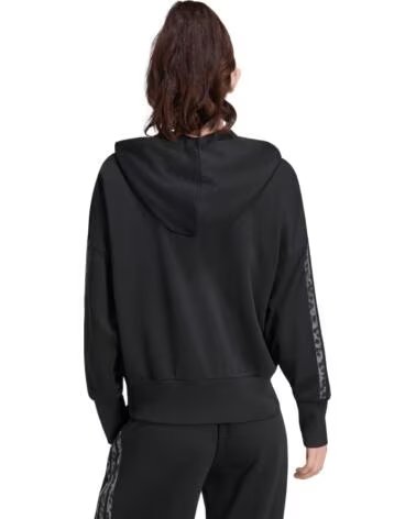 ADIDAS CHAQUETA CON CAPUCHA Y CREMALLERA MUJER NEGRO