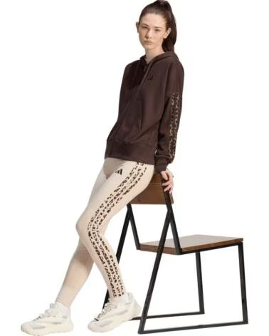 ADIDAS CHAQUETA CON CAPUCHA Y CREMALLERA PARA MUJER MARRóN