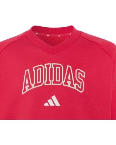 ADIDAS SUDADERA NIÑA ROSA