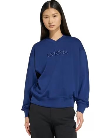 ADIDAS SUDADERA DE MUJER AZUL