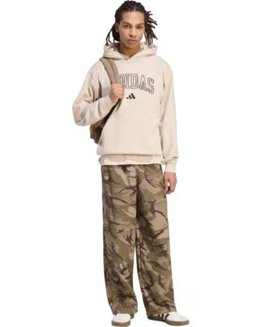 SWEATSHIRT COM CAPUZ ADIDAS MASCULINA EM BEGE BEIGE