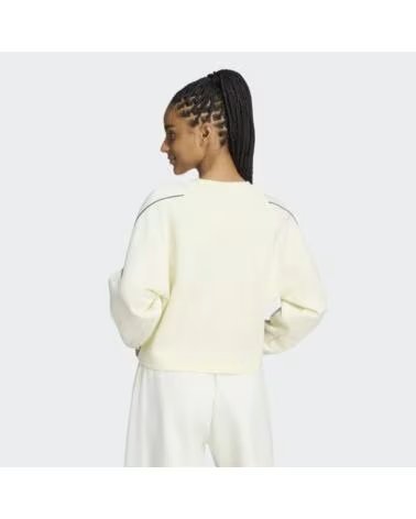 SUDADERA ADIDAS MUJER BEIGE