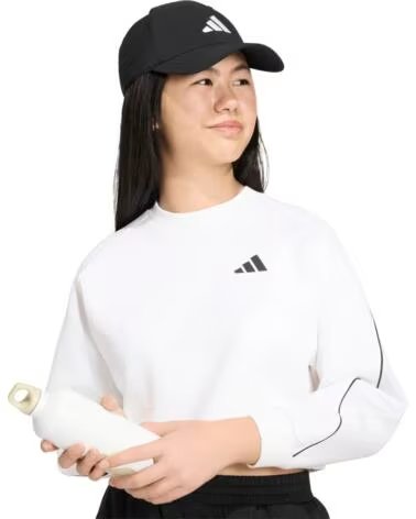 ADIDAS SUDADERA NIÑA BLANCO