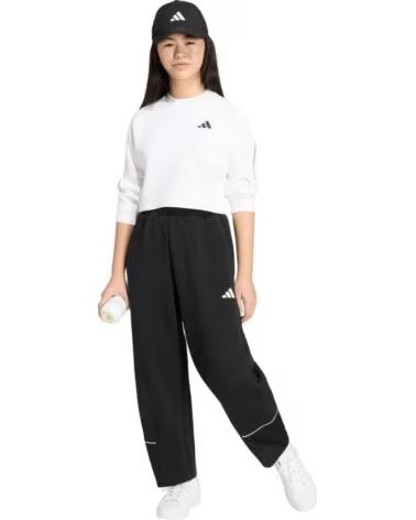 ADIDAS SUDADERA NIÑA BLANCO