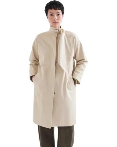COMPAIA FANTASTICA MANTEAU ANORAK FEMME BEIGE