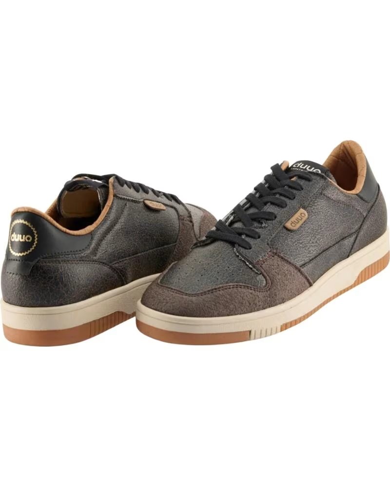 DUUO BASKETS MODE HOMME MARRON