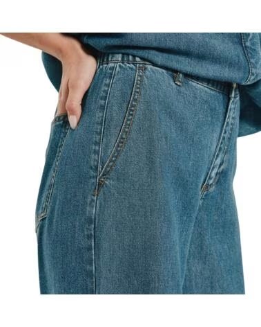 FREQUENT PANTALONES DE MUJER AZUL