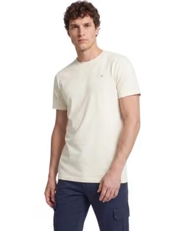 SILBON T-SHIRT MANCHES COURTES HOMME CRÈME CREMA