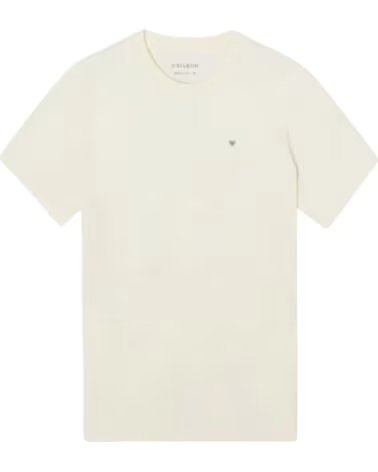 SILBON T-SHIRT MANCHES COURTES HOMME CRÈME CREMA