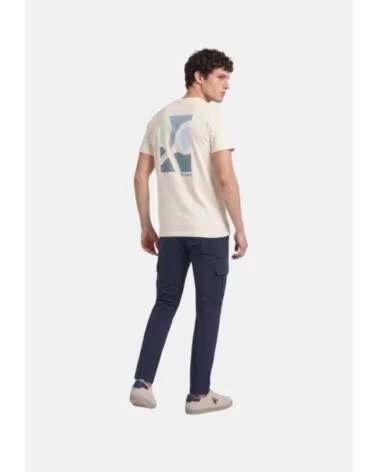 SILBON T-SHIRT MANCHES COURTES HOMME CRÈME CREMA