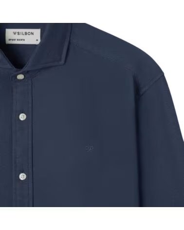 SILBON CAMISA CASUAL HOMEM NAVY