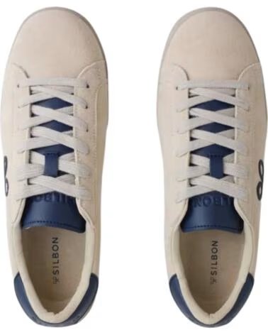 SILBON HERREN MODE SNEAKER BEIGE
