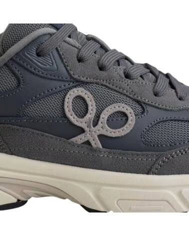 SILBON BASKETS DE MODE HOMME GRIS
