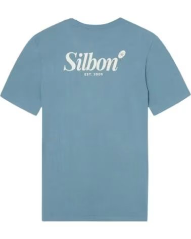T-SHIRT MANCHES COURTES HOMME SILBON PÉTROLE PETROLEO