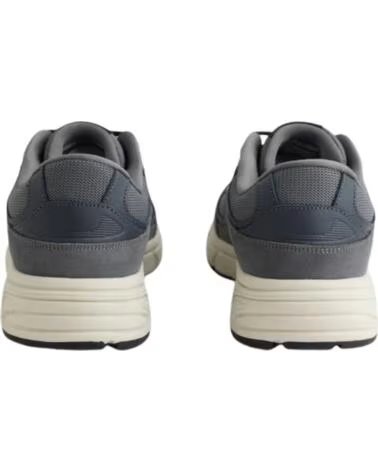 SILBON BASKETS DE MODE HOMME GRIS