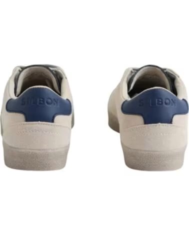 SILBON HERREN MODE SNEAKER BEIGE