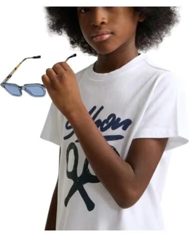 SILBON KURZARM-T-SHIRT FÜR JUNGEN BLANCA