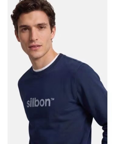 SWEATSHIRT MASCULINA SILBON AZUL