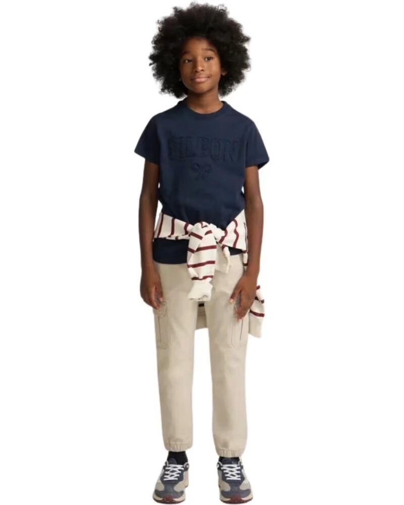 SILBON T-SHIRT MANICA CORTA BAMBINO BLU AZUL
