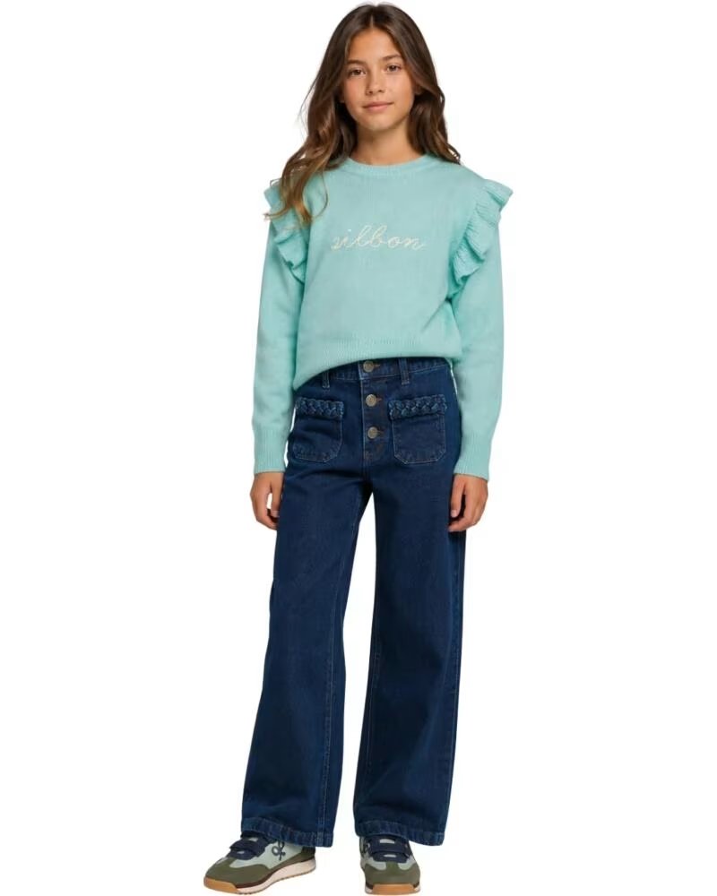 SILBON PANTALON NINA DENIM